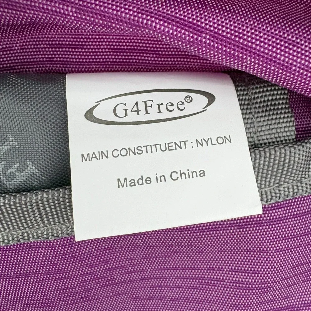 G4Free Unisex Purple‎ Lightweight Packable Outdoor Hiking Daypack Backpack 10L